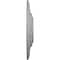 Ekena Millwork Orleans Ceiling Medallion (Fits Canopies up to 4 5/8"), 17 5/8"OD X 3 5/8"ID X 1 7/8"P, Primed White CM17OL - alternate 2